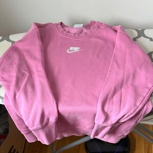 Nike Youth Large Pink Crewneck Sweatshirt